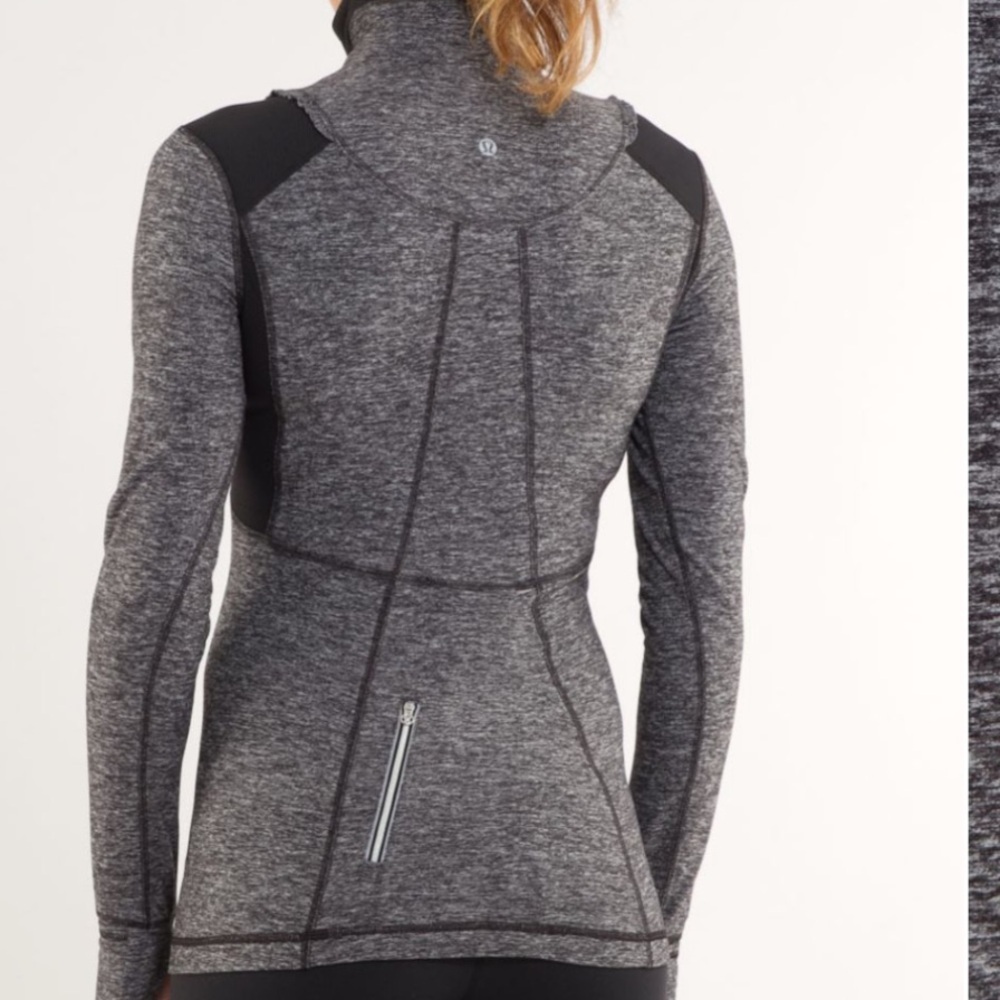Lululemon 1/4 Zip Your Heart Out Pullover Pockets Stretch Long Sleeve Shirt 8